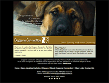 Tablet Screenshot of doggoneconnection.com